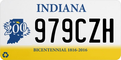 IN license plate 979CZH