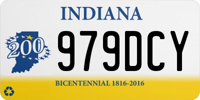 IN license plate 979DCY