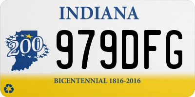 IN license plate 979DFG
