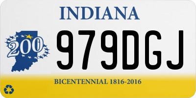 IN license plate 979DGJ