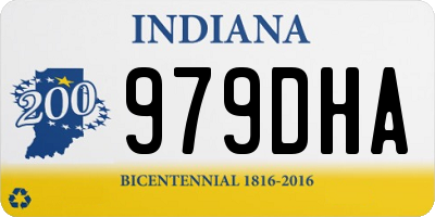 IN license plate 979DHA