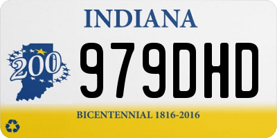 IN license plate 979DHD