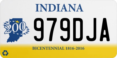 IN license plate 979DJA