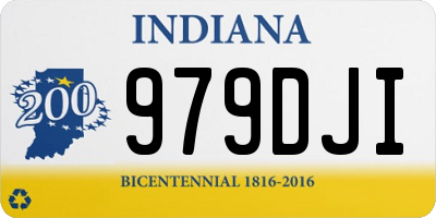 IN license plate 979DJI