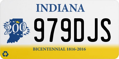 IN license plate 979DJS