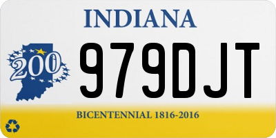 IN license plate 979DJT
