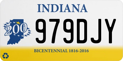 IN license plate 979DJY