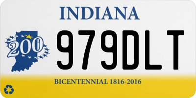 IN license plate 979DLT