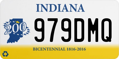 IN license plate 979DMQ