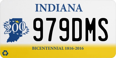 IN license plate 979DMS
