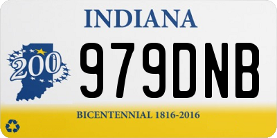 IN license plate 979DNB