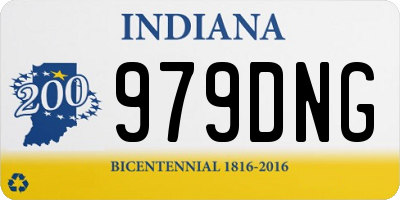 IN license plate 979DNG
