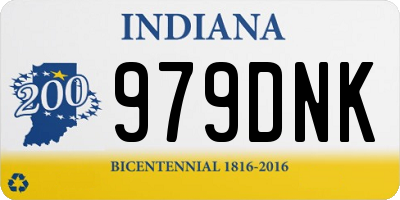 IN license plate 979DNK