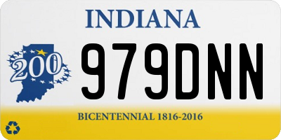 IN license plate 979DNN