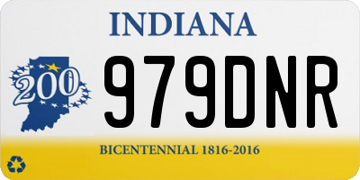 IN license plate 979DNR