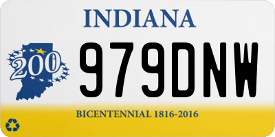 IN license plate 979DNW