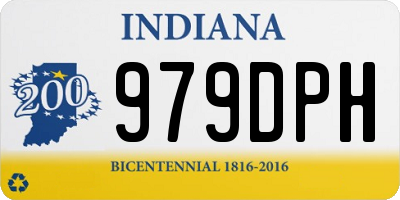 IN license plate 979DPH