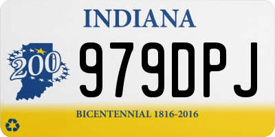 IN license plate 979DPJ