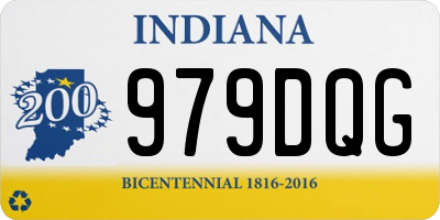 IN license plate 979DQG