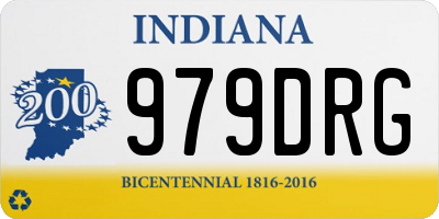 IN license plate 979DRG