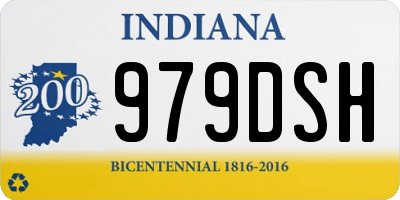 IN license plate 979DSH