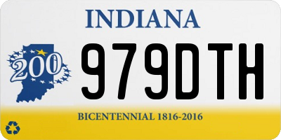 IN license plate 979DTH