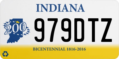 IN license plate 979DTZ