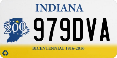 IN license plate 979DVA