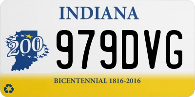 IN license plate 979DVG