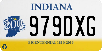 IN license plate 979DXG