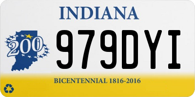 IN license plate 979DYI