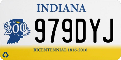 IN license plate 979DYJ