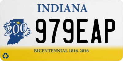 IN license plate 979EAP