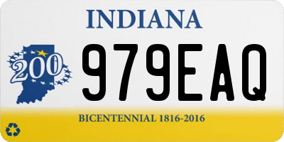IN license plate 979EAQ