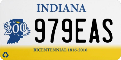 IN license plate 979EAS