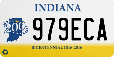 IN license plate 979ECA