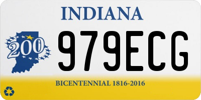 IN license plate 979ECG