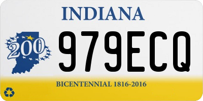 IN license plate 979ECQ