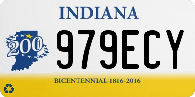 IN license plate 979ECY