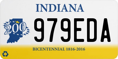 IN license plate 979EDA