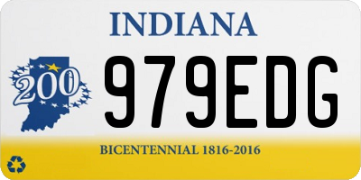 IN license plate 979EDG