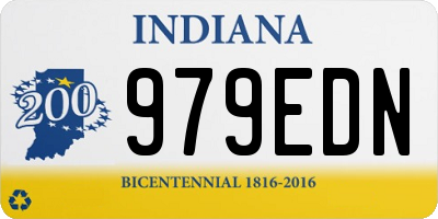 IN license plate 979EDN