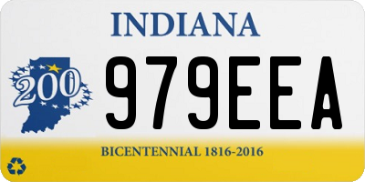 IN license plate 979EEA