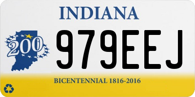 IN license plate 979EEJ