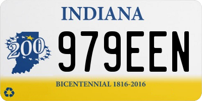 IN license plate 979EEN