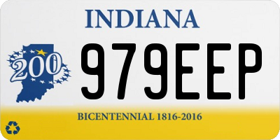 IN license plate 979EEP