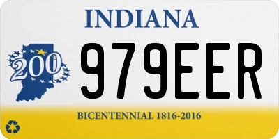 IN license plate 979EER