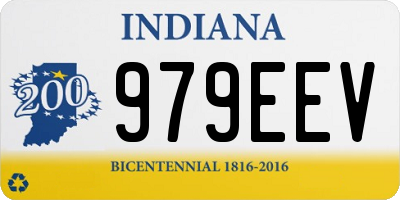 IN license plate 979EEV