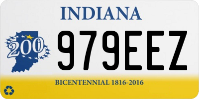 IN license plate 979EEZ