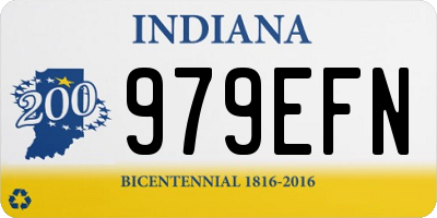 IN license plate 979EFN